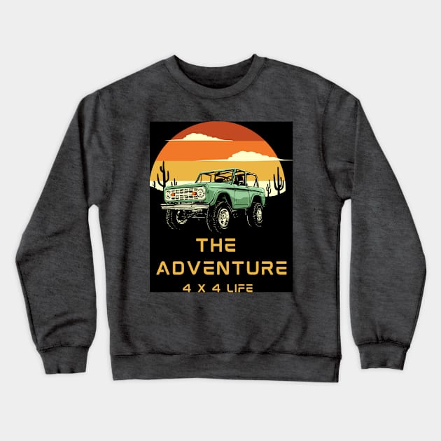 The Adventure Life Crewneck Sweatshirt by Asian Lifestyle